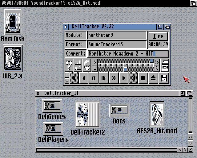 DeliTracker V2.32 (2000) by Delirium Softdesign