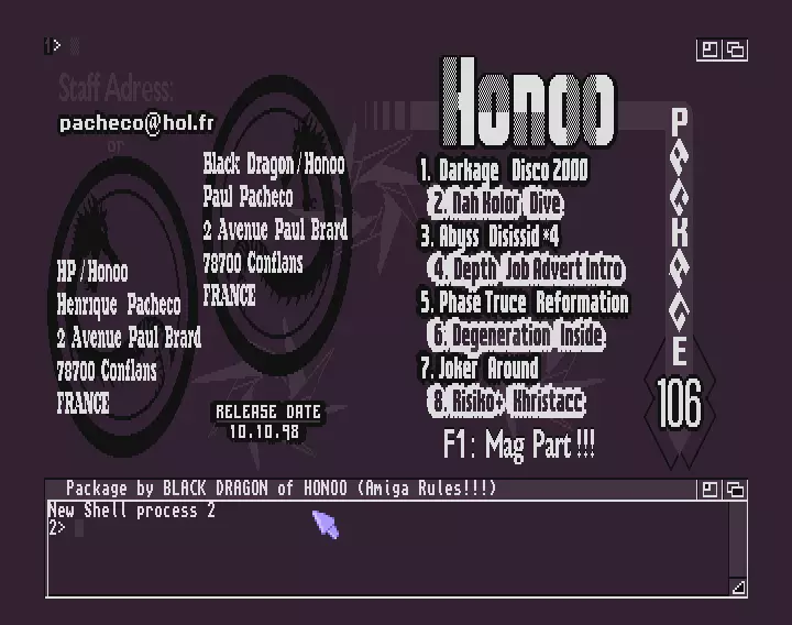 Package 106 (1998) by Honoo