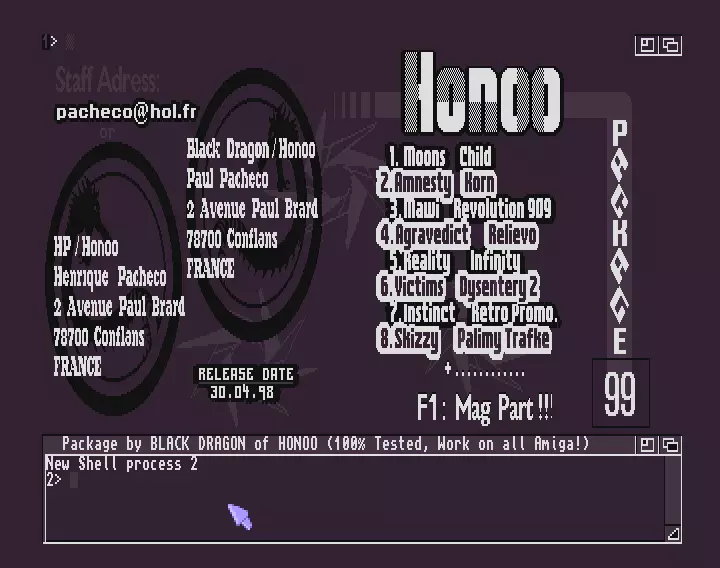 Package 99 (1998) by Honoo