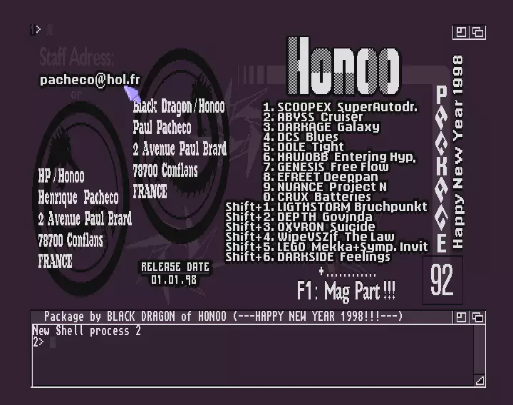 Package 92 (1998) by Honoo