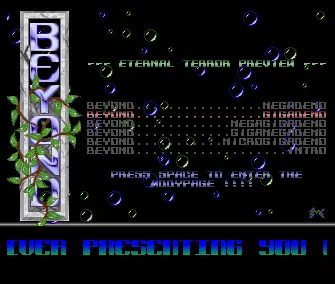 Eternal Terror Preview (1992) by Beyond