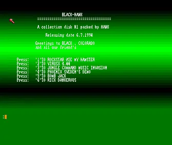 Collection Disk 01 (1990) by Black Hawk