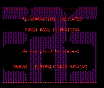 Jaguar Playable Beta (1992) by Black Monks