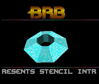 Stencil Intro (1991) by Black Robes