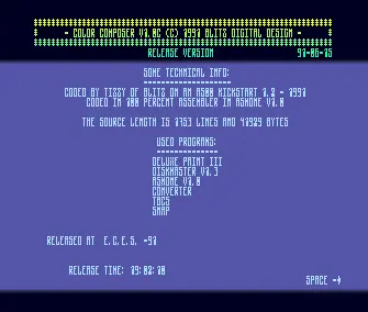Color Composer v1.0c (1991) by Blitz