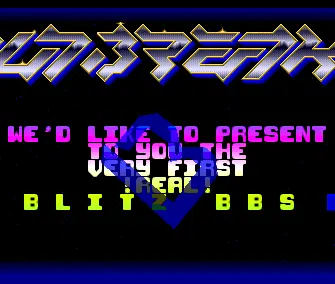 Outbreak BBS Intro (1990) by Blitz