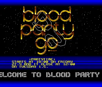 Bloodparty Invitation (1989) by Bloodsuckers