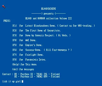Blood and Horror 03 (1989) by Bloodsuckers