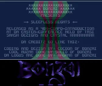 Sleepless Nights (1994) by Bonzai