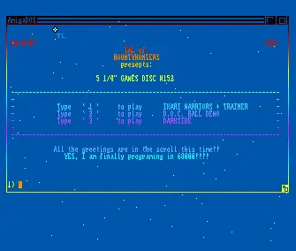 Games Disc 152 (1989) by Bountyhunters