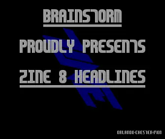 Zine 08 Headlines 1 (1990) by Brainstorm