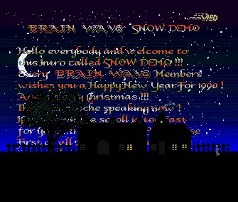 Snow Demo (1989) by Brainwave