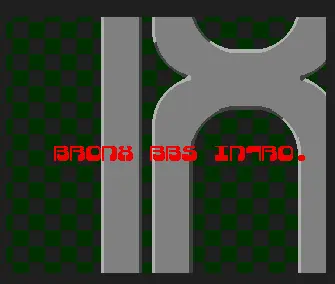 BBS Intro (1991) by Bronx
