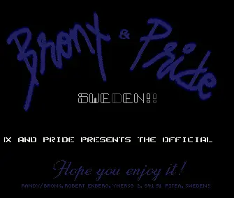 Revival Party Invitation (1993) by Bronx