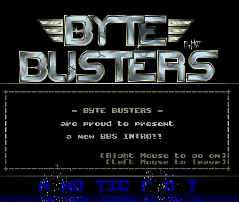 Full House BBS Intro (1992) by Byte Busters