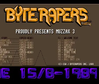Muzzax 3 (1989) by Byterapers