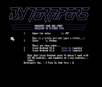 October 1991 (1991) by Byterapers