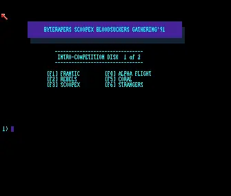 Gathering 91 Intros 1 (1990) by Byterapers