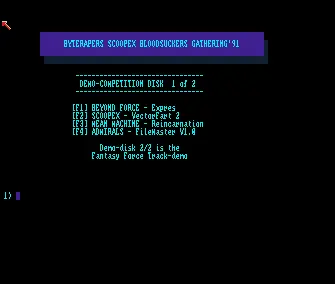 Gathering 91 Demos (1990) by Byterapers