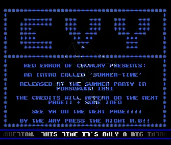 Summer-Time (1991) by Cavalry