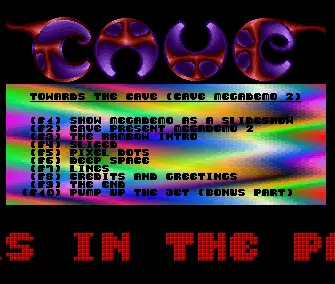 Megademo 2: Towards the Cave (1990) by Cave