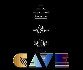 Fast Imports (1989) by Cave