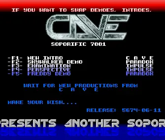 Soporific 7001 (1990) by Cave