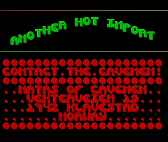Hot Import (1989) by Cavemen