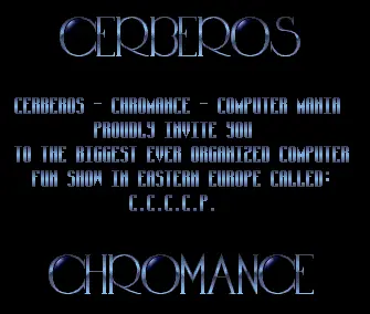 CCCCP Invitation (1990) by Cerberos