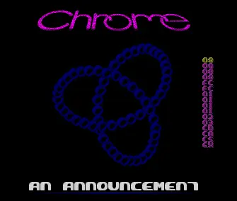 Announcement (1989) by Chrome