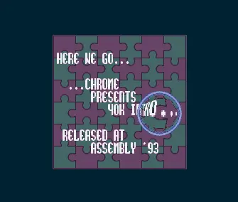 Assembly 1993 40k Intro (1993) by Chrome