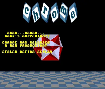 Stolen Action Replay (1992) by Chrome