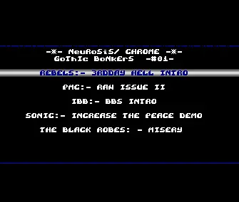 Gothic Bonkers 01 (1991) by Chrome