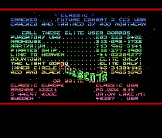 Future Combat 2 (1991) by Classic