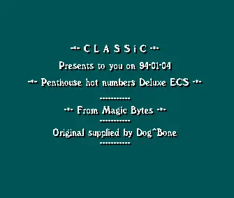 Penthouse Hot Numbers Deluxe (1994) by Classic