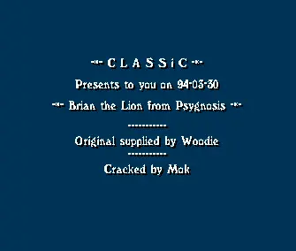 Brian the Lion (1994) by Classic