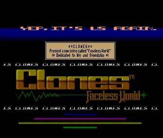Faceless World (1990) by Clones