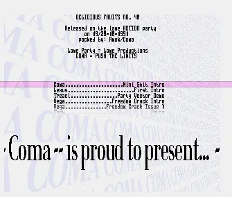 Delicious Fruits 040 (1991) by Coma