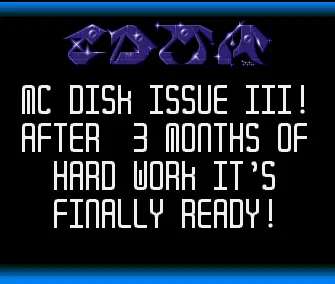 McDisk 03 Intro (1992) by Coma
