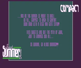 Sweet Summertime (1994) by Compact Inc