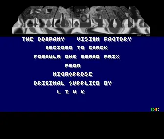 Formula One Grand Prix (1992) by Company, The