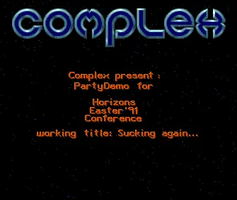 Sucking Again (1991) by Complex