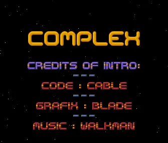 Unintelligent Intro (1990) by Complex