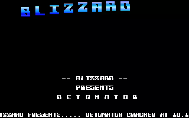 Detonator (1987) by Blizzard
