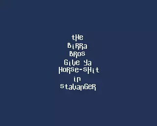 Horse-Shit in Stavanger (1995) by Birra Bros