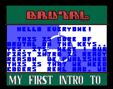 First (1992) by Brutal