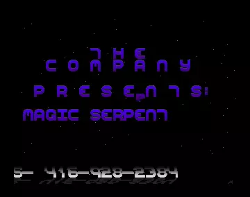 Magic Serpent Preview (1991) by Company, The
