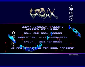 Logical Data Disk (1991) by Bronx