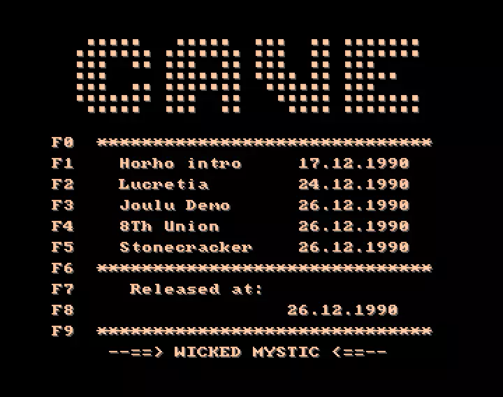 Wicked Mystic (1990) by Cave
