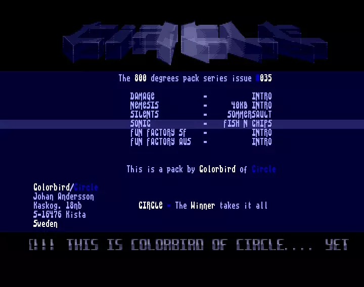 800 Degrees 35 (1993) by Circle
